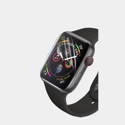 China Flexible Flexible 3D Curved Hydrogel Film For Apple iWatch Series 7 Anti Scratch TPU Screen Protector for sale