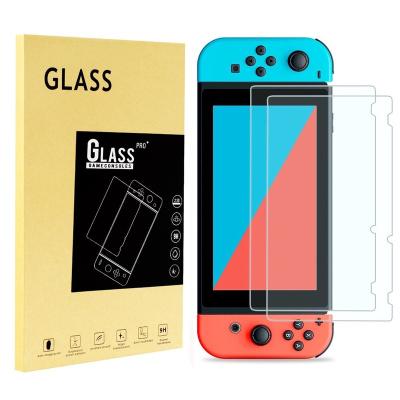 China Video Game Ebay Player/Amazon Switch 2.5d Hit 0.33mm Tempered Glass Screen Protector For Nintendo Switch HD Clear Shockproof for sale