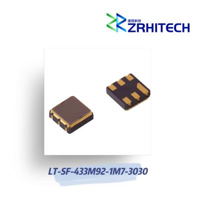 중국 SMT RF SAW 대역 통과 필터 433.92MHz 원격 제어 판매용