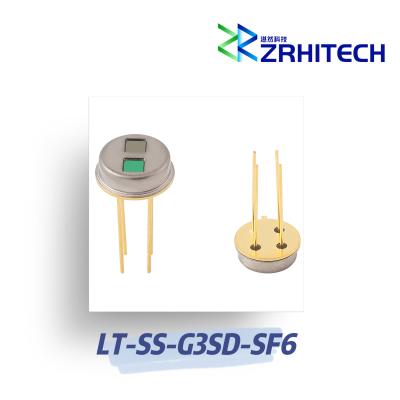 China High Infrared Response Rate SF6 Gas Sensor with Silver Material and Temperature Range for sale