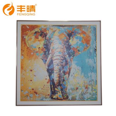 China 550W Hotel Decoration Pictures Electric Heater Far IR Heating Ceramic Panel for sale