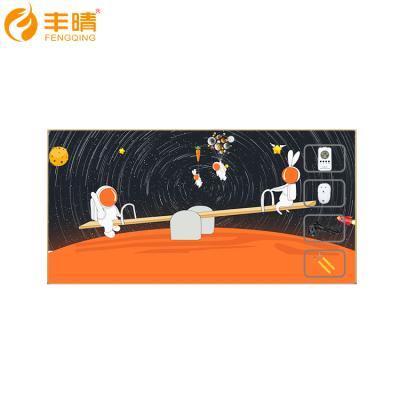 China Fashionable Wall Picture Design RV Baby Room Cartoon Infrared Panel Heater for sale