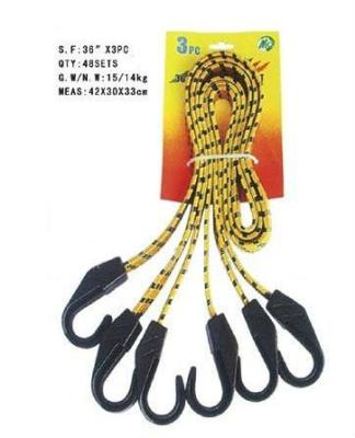 China Rubber And PP Rubber Elastic Cord With Hook for sale