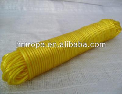 China Durable PVC Clothesline With PP Multifilament Yarn for sale