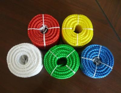 China PE Twisted PE Rope With 3 Strand for sale