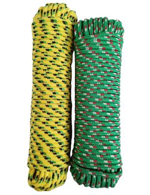 China Colored PP China Supplier 16 Strands PP Diamond Braided Rope for sale