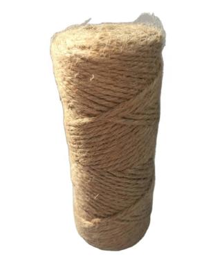 China For garden and tie up jute twine 1MM 1 ply for garden and tie up for sale