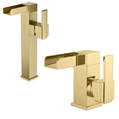 China Bathroom Electric Faucet Single-Hole Faucets Basin Faucet High Quality Brass Bathtub Faucet for sale