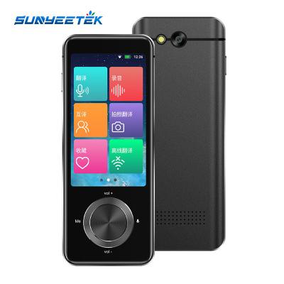 China Wifi Sunyeetek M9 AI Electronic Voice Smart Language Translator OEM/ODM Device Customized For Turkish French Spanish Translation for sale