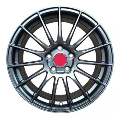 China Matt Black Aluminum 4x4 Wheels Deep Lip Car Rims 20