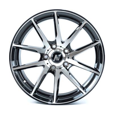 China 2022 Factory Direct 17 Inch Custom Aluminum Flow Year Forming Wheels Black Gray Rims for sale