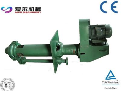 China High Density Vertical Slurry Pump / Vertical Sewage Pump High Chrome Alloy Material for sale