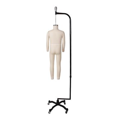 China Kids Fiberglass Pendant Full Body Kids Show Working Mannequin for sale