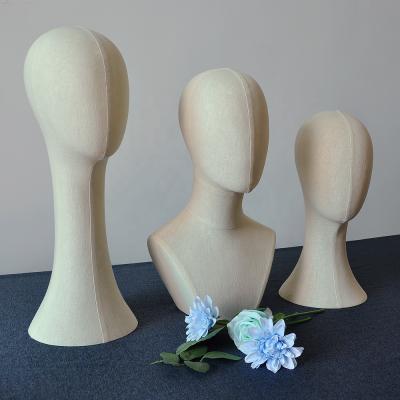 China Other factory outlet abstract without hair for jewelry hat and scarf display abstract mannequin head for sale