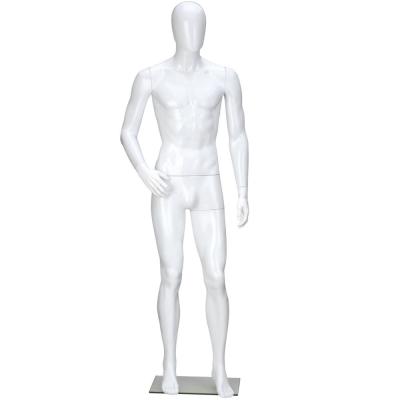 China Smart White Dummy Dress Form Top Quality Mannequin Men Dress Form Plastic Stand Customized For Adults Full-body OEM Service for sale