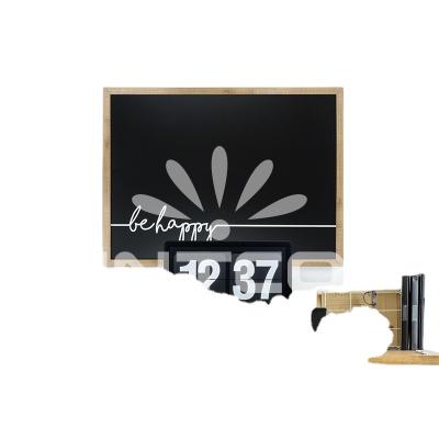 China INTCO Single Erasable Note Message Program Planning Wall Hanging with Calendar Chalk Board for sale