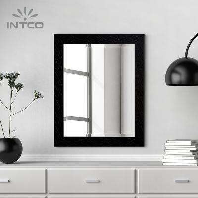 China GRS INTCO Popular New Arrival Eco-Friendly PS Wall Mirror Dark Gray Frame Durable for sale