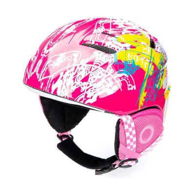 China Outdoor activity factory direct sale ultra light cool camera equipped with ASTM certification for children aged 2-6 years old ski helmet for sale