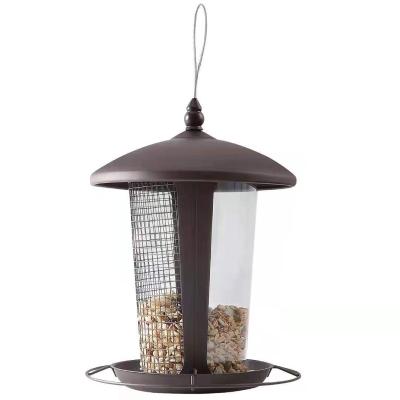 China Automatic Bird Feeder For Outdoor Hanging , 2 In 1 Wild Bird Feeder for sale