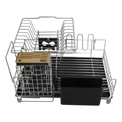 China Stocked Kitchenaid Compact Dish Rack And Drainer Set Kitchen Series for sale