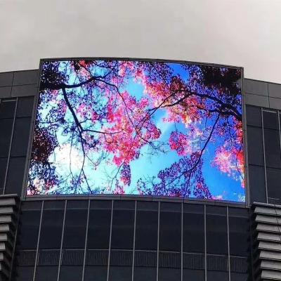 China Outdoor P8 outdoor led display with smd 3535 outdoor led video display fixed cabinet for sale