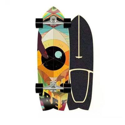 China Factory Supply Custom Cartoon Skateboard Professional Drift Plate 814mm*255mm for sale