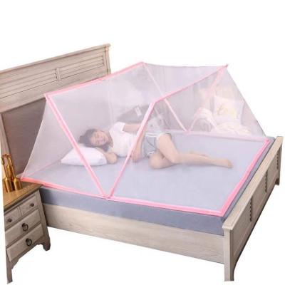 China Factory Directly Sale Folded Double Bed King Size Foldable Adults Mosquito Net for sale