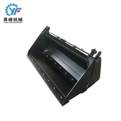 China Building Material Stores Customize Standard Skid Steer Loader 4 In 1 Bucket On Sale for sale