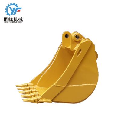 China Construction Material Stores OEM Construction Machinery Parts Large Custom Standard CAT 428 Excavator Bucket For Caterpillar Excavator for sale