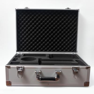 China Professional Aluminum Manufacturer Black Aluminum Alloy Portable Carry Tool Case for sale