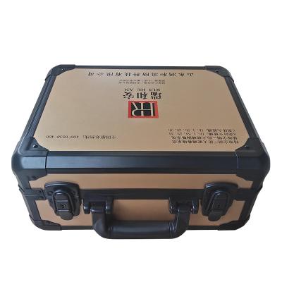 China Carry Storage Protect Dropship Gold Aluminum Alloy Instrument Wholesale Shockproof Tool Case for sale