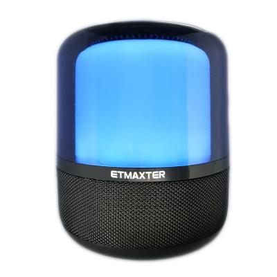 China ETMAXTER Hi-Q Wireless Super Mega Bass Colorful Led Wireless BT Gaming Speaker from etmaxter for sale