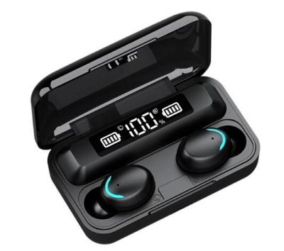 China Ture Wireless Stereo 8D Stereo 2000Mah F9-5 Genuine F9-1 ​​Mini Bass Earbuds F9 With Case LCD Display Charging Earphone for sale