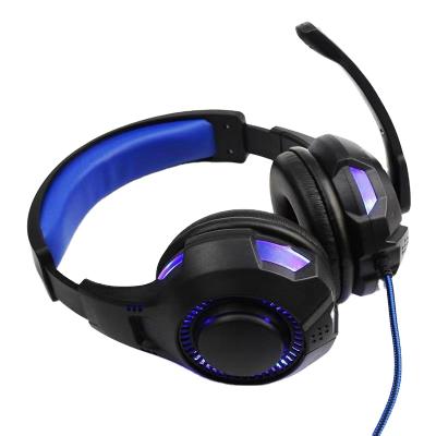 China 2020 Private Microphone Mold LED Gaming Headsets With Microphone Wired Earphone Stereo Noise Canceling Gaming PC Headset For Ps4 Console for sale