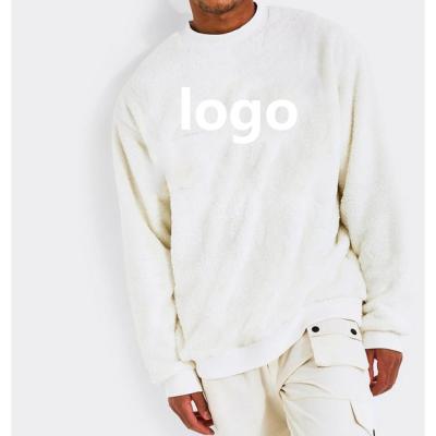 China Custom Embroidered Anti Shrink Crewneck Sweatshirt For Men Size Simpler Mens Breathable Hoodies for sale