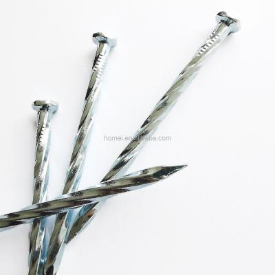 China Flat Galvanized Steel Concrete Nails Black Steel Concrete Nails for sale