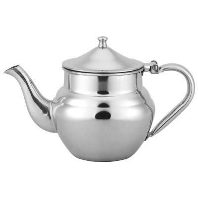 China Sustainable Hot Selling Arabic Kettle Stainless Steel Maroc Turkish Teapot for sale