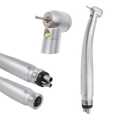 China Metal Instrument Dental Push Button Turbo Handpiece 3 High Speed ​​Water Jet for sale