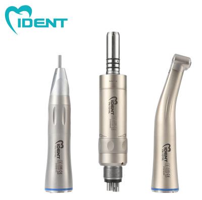 China Autoclavable dental instrument  fiber optic implant vs angle handpiece low speed set with push button chuck inner wat for sale