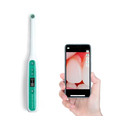 China Strictly Verified Dental Wireless Intraoral Intraoral Oral Camera Made in Wi-Fi Connection HD Wi-Fi Factory Connect to Smart Phone for sale