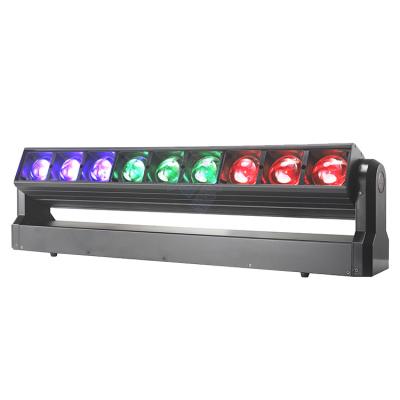 China High Quality RGBW 4in1 LED Moving Light Buzz 9x60w Concert Light With Bending Hooks For Events Lighting for sale