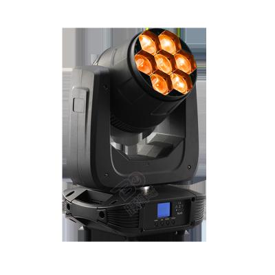 China Club 7X 40W RGBW High Power LED Wash Moving Head / Stage LED Beam Zoom Lighting for sale