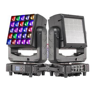 China Concert 25*40W 4 in 1 moving RGBW double beam face LED head light 576*0.5w rgbw 4in1 for stage lighting for sale