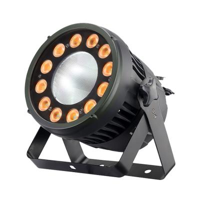 China Stage 200W COB DJ LED Professional Adjustable Focusing RGBW 4in1 Effect Lighting Wash Par Led Full Colors 12pcs*12w For Outdoor for sale