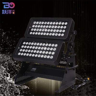 China Waterproof outdoor lighting IP65 dmx building stage lighting 96x10w architectural rgbw 4in1 city color building led wall washer light for sale