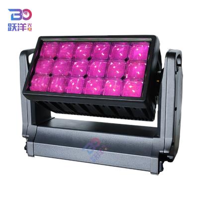 China Outdoor Waterproof Stage Lighting 18*40w rgbw 4in1 City Color Wash Light For LED Floodlight IP65 720W RGBW Zoom for sale