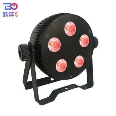 China Club wedding decoration equipment led interpretation 5pcs*par-8w/10w/12w 4in1 5in1/6in1led wash light for nightclub party show for sale