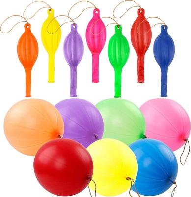 China Wholesale Custom 18inch Multicolor Latex Hand Punching Latex Punching Patting Balloons for sale