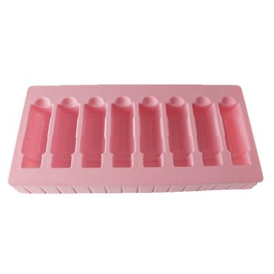 China Other Custom 8 Compartment Disposable Plastic Insert Bottle Cosmetic Packaging Boxes Plastic Tray for sale