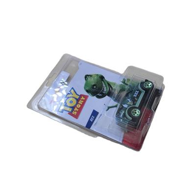 China Other Hot Plastic Blister Cards Car Toy Box Card Case Display Case Wheels Wheels Protector With CardHo Paper Blister Packing for sale